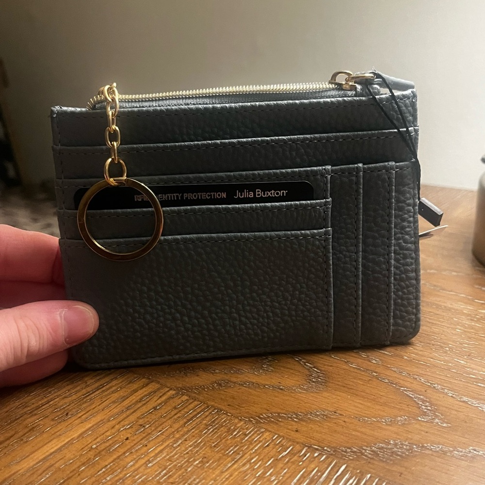 Stylish Blue Card Holder